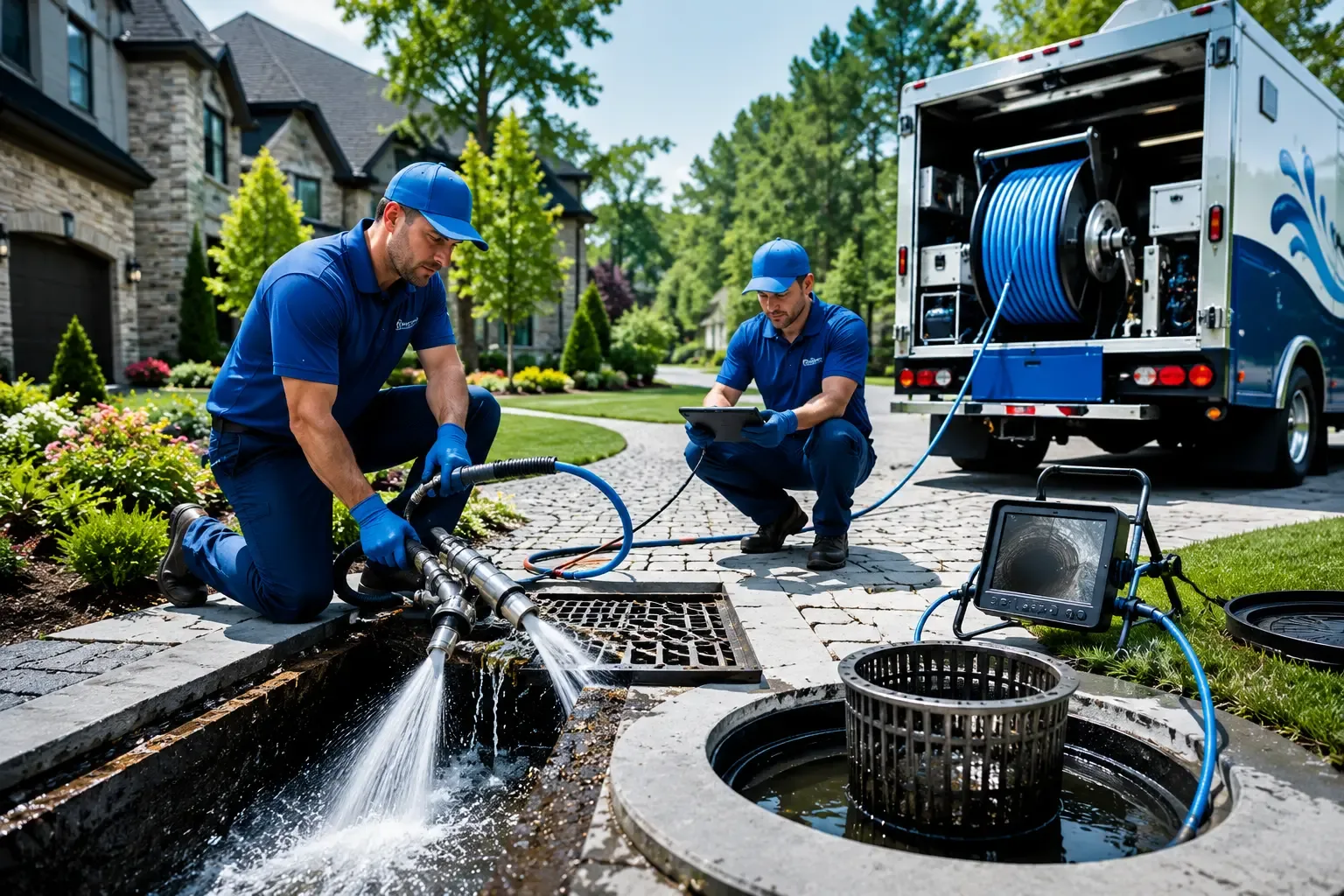 Local outdoor drain cleaning professionals in Crandall, IN